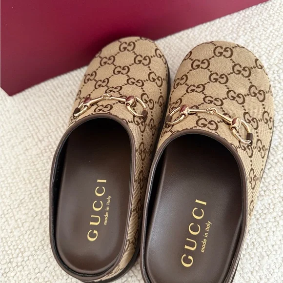 NWT - Gucci Women's mule with Horsebit - Size 37.5 - Picture 3 of 6